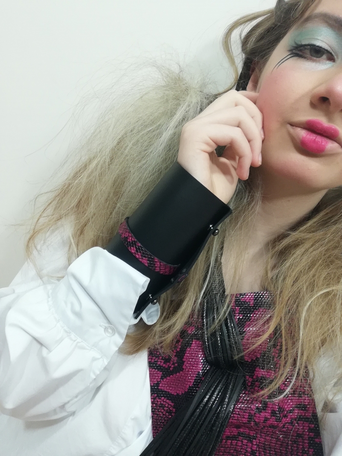 Колие " Цикламена змия"